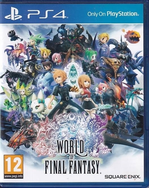 World of Final Fantasy - PS4 (B Grade) (Genbrug)